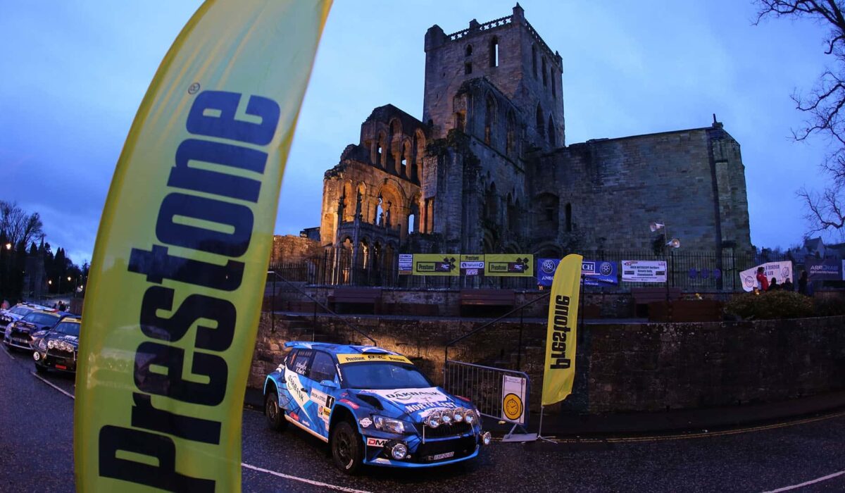 Cars at prestone rally